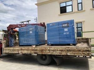 ปั๊มลมสกรู